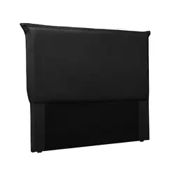 Cabeceira Queen Veneza Poliuretano Preta