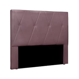 Cabeceira Solteiro Aquilla Veludo Uva