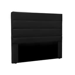 Cabeceira Solteiro La Italiana Poliuretano Preta