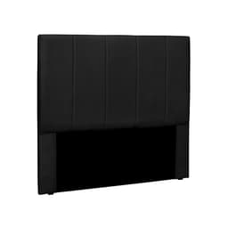 Cabeceira Solteiro Ravenna Poliuretano Preta