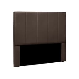 Cabeceira Solteiro Ravenna Veludo Marrom
