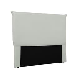 Cabeceira Solteiro Veneza Veludo Prata