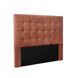Cabeceira Solteiro Verona Veludo Cobre
