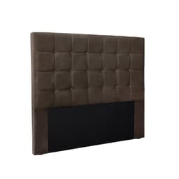 Cabeceira Solteiro Verona Veludo Marrom