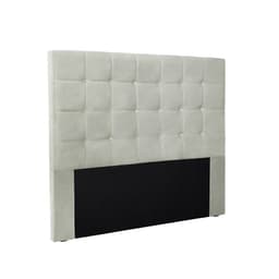 Cabeceira Solteiro Verona Veludo Prata