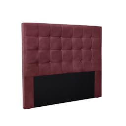 Cabeceira Solteiro Verona Veludo Vinho
