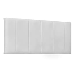 Painel para Cama Box Casal Ravenna Poliuretano Branco