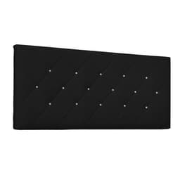 Painel para Cama Box Casal Tânia Poliuretano Preto