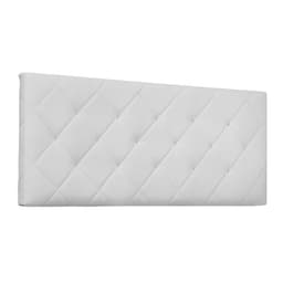 Painel para Cama Box King Tânia Poliuretano Branco