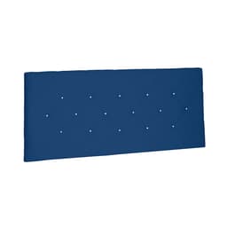 Painel para Cama Box King Tânia Suede Azul