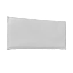 Painel para Cama Box King Veneza Poliuretano Branco