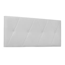 Painel para Cama Box Queen Aquilla Poliuretano Branco
