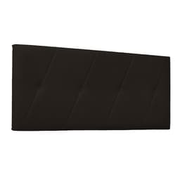 Painel para Cama Box Queen Aquilla Poliuretano Marrom