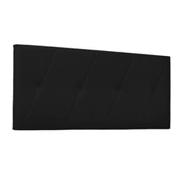 Painel para Cama Box Queen Aquilla Poliuretano Preto