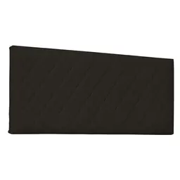 Painel para Cama Box Queen Esmeralda Poliuretano Marrom