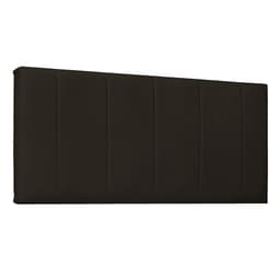 Painel para Cama Box Queen Ravenna Poliuretano Marrom