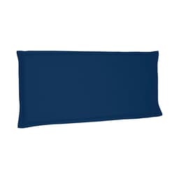 Painel para Cama Box Queen Veneza Suede Azul