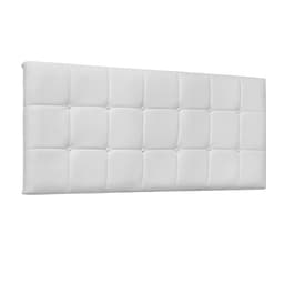 Painel para Cama Box Queen Verona Poliuretano Branco