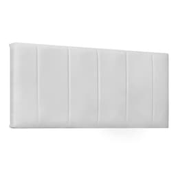 Painel para Cama Box Solteiro Ravenna Poliuretano Branco