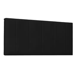 Painel para Cama Box Solteiro Ravenna Poliuretano Preto