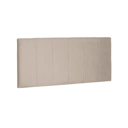 Painel para Cama Box Solteiro Ravenna Suede Bege