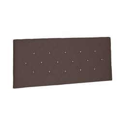 Painel para Cama Box Solteiro Tânia Suede Café