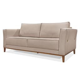 Sofá 3 Lugares Potenza Linho Areia 230 cm