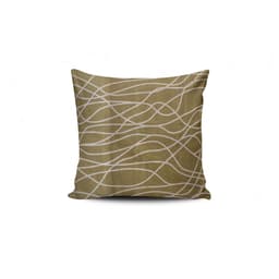 Capa de Almofada Decore Verde Estampado 1 peça