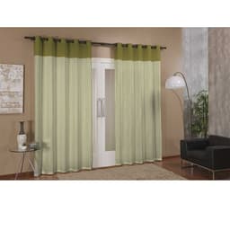 Cortina de Parede para Varão London Prime Musgo Textil Lar