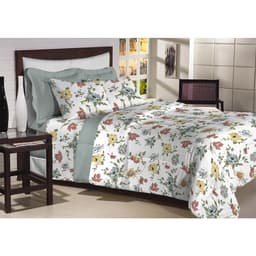 Jogo de Cama Casal 200 fios Top Confort Verde Escuro 4 peças Textil Lar
