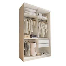 Closet Júlia com 2 Gavetas Minastex Branco