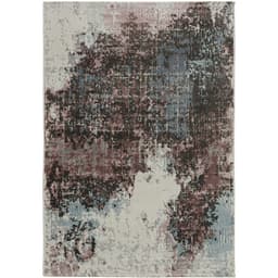 Tapete Alice Arte Retangular Veludo (200x285) Cinza