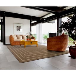 Tapete Bali Singelo Retangular Polipropileno (200x235) Bege
