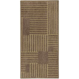 Tapete Chevron Retangular Polipropileno (50x100) Ocre