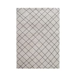 Tapete Classe A Riscos Retangular Veludo (300x400) Cinza