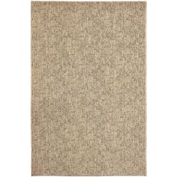 Tapete Eco Terra Areia Retangular Bouclé (100x150) Bege