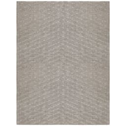 Tapete Eco Terra Argila Retangular Bouclé (300x400) Cinza