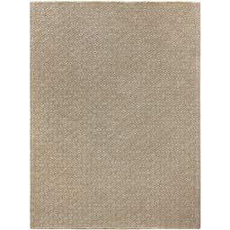 Tapete Eco Terra Cerâmica Retangular Bouclé (150x200) Bege