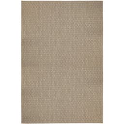 Tapete Eco Terra Cerâmica Retangular Bouclé (200x300) Bege