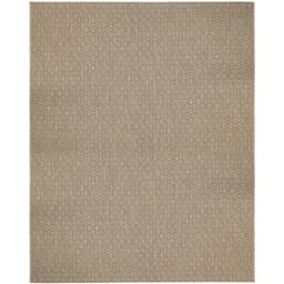 Tapete Eco Terra Cerâmica Retangular Bouclé (400x500) Bege