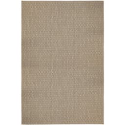 Tapete Eco Terra Cerâmica Retangular Bouclé (400x600) Bege