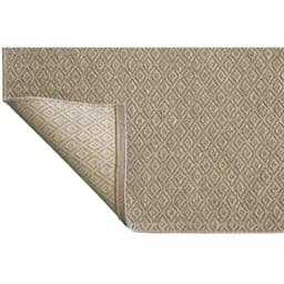 Tapete Eco Terra Cerâmica Retangular Polipropileno (195x300) Bege