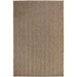 Tapete Eco Terra Madeira Retangular Bouclé (200x300) Bege