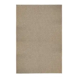 Tapete Eco Terra Retangular Bouclé (290x390) Bege