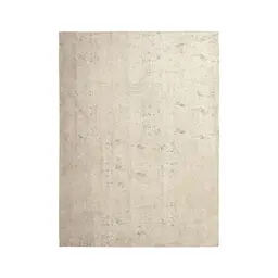 Tapete Glamour Inox Retangular Bouclé (200x250) Bege