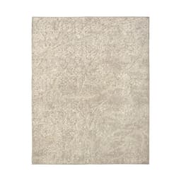 Tapete Glamour Inox Retangular Bouclé (290x390) Bege