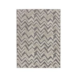 Tapete Glamour Retangular Bouclé (400x500) Cinza