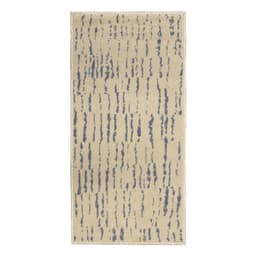 Tapete Herat New Retangular Roselan (50x100) Bege e Azul