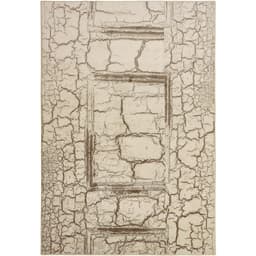 Tapete Perfeita Memórias Retangular Veludo (300x400) Bege