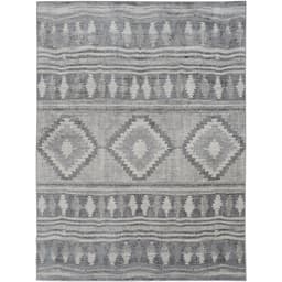 Tapete Retangular Mykonos Tri Veludo (195x250) Cinza